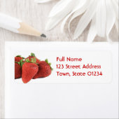 Aardbei Mailing Etiketten (Insitu)