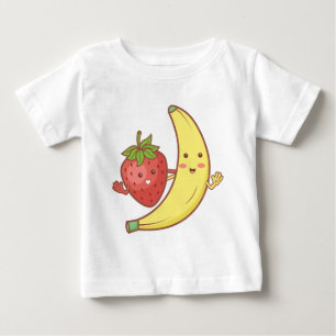 Aardbei met baby 