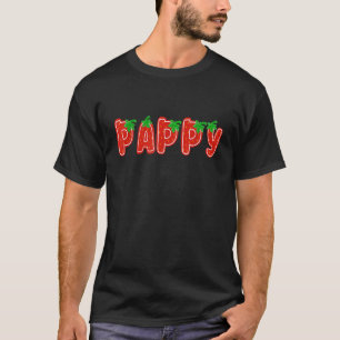 Aardbei Papier Fruit Grappig 1e verjaardag familie T-shirt