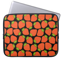 Aardbei Patroon Halloween Oktober Herfst Oranje