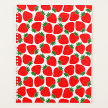 Aardbei Patroon, Schattig, Esthetisch Rood