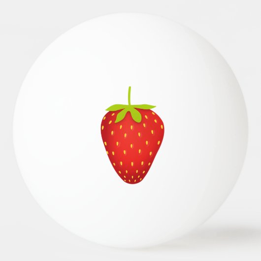 Aardbei Pingpongballen (Voorkant)