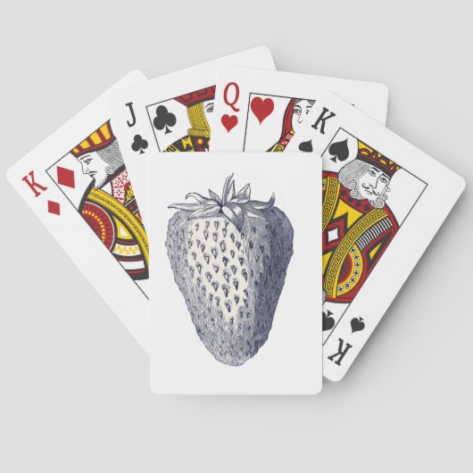 Aardbei Pokerkaarten (Achterkant)