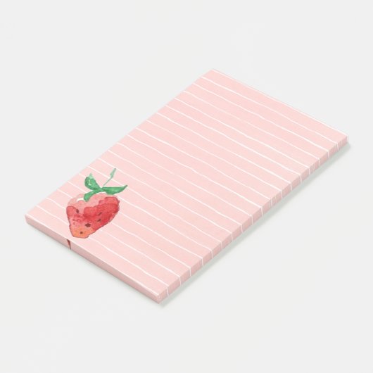 Aardbei Post-it® Notes (Schuin)