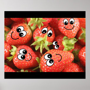 Aardbei Poster