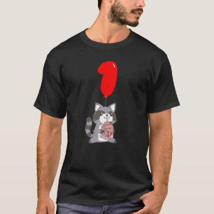 Aardbei Raccooon 1e verjaardag Kinder Ballo T-shirt