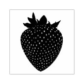 aardbei 	rubberstempel (Afrduk)