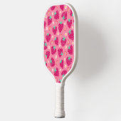 Aardbei schattig pickleball paddle (Links)