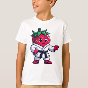 Aardbei Sensei: Bewegingen en bessen goed onderwij T-shirt