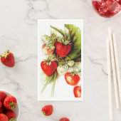  aardbei servet (Insitu)
