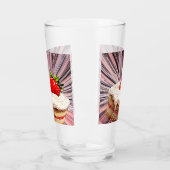 Aardbei Shortcake nostalgie Glas (Links)