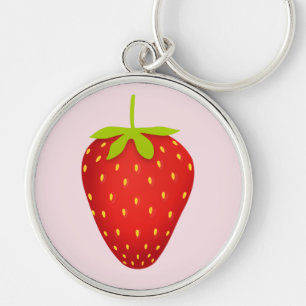 Aardbei Sleutelhanger