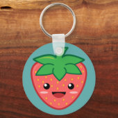 Aardbei Sleutelhanger (Voorkant)