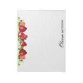 Aardbei, speciaal aangepast notitieblok (Gedraaid)