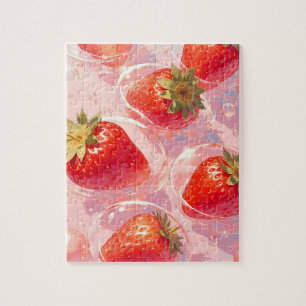 Aardbei Splash Legpuzzel