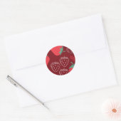 Aardbei sticker (Envelop)
