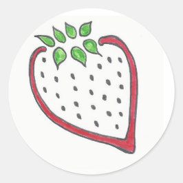 Aardbei Sticker