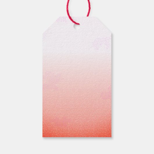 Aardbei Sweet ONE Eerste Verjaardagsfeest Cadeaulabel (Achterkant)