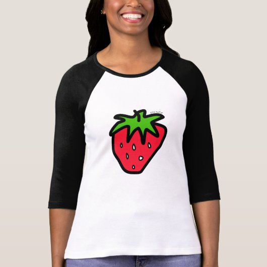 Aardbei T-shirt (Voorkant)