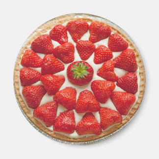 Aardbei Tart Magnet Magneet