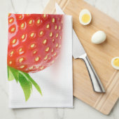 Aardbei Theedoek (Quarter Fold)