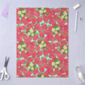Aardbei tissuepapier (Craft)