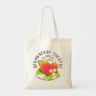 Aardbei Tote Bag