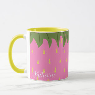 Aardbei uit fruit mok