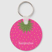 Aardbei uit fruit sleutelhanger (Achterkant)