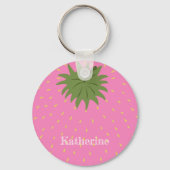 Aardbei uit fruit sleutelhanger (Achterkant)