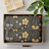 Aardbei Velden Khokhloma Gift Wrap Tissuepapier (Geschenk)