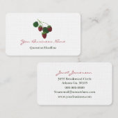 Aardbei Visitekaartje (Voorkant / Achterkant)