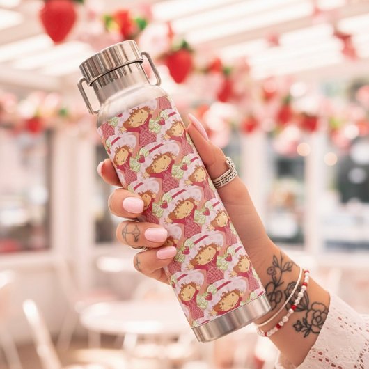 Aardbei Waterfles