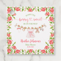 Aardbei Zoete Klerenlijn Baby Shower 