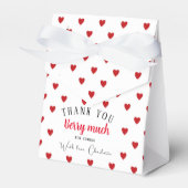 Aardbei Zomer Party Dank u gunst doos Bedankdoosjes (Voorkant Zijde)