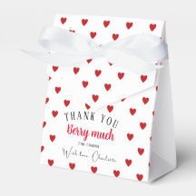 Aardbei Zomer Party Dank u gunst doos