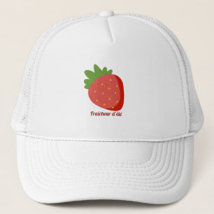 Aardbei Zomerfrisheid Trucker Pet