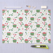 Aardbeibloemen Aardbeivelden Eerste Besjes Tissuepapier (Craft)