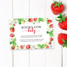 Aardbeiboeken voor baby