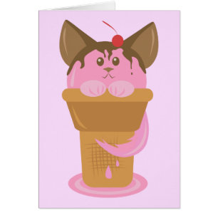 Aardbeice Cream Cat