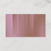 aardbeichocolade visitekaartje (Achterkant)