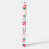 Aardbeicontroles - Roze en Rood Case-Mate iPhone Case (Achterkant / Rechts)