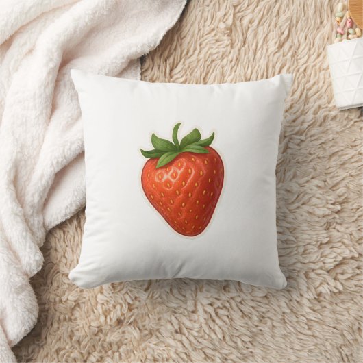 Aardbeidesign Kussen (Deken)