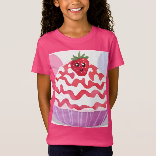 Aardbeidroom T-shirt (Voorkant)
