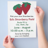 Aardbeien Aardbeien Farm Flyers (Hand)