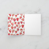 Aardbeien Baby shower (Binnen)