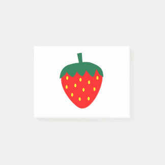 Aardbeien Berry Fruit Summer Red Post-it® Notes