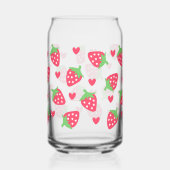 Aardbeien Blikvorm Glas (Links)