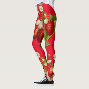Aardbeien Botany Red Leggings