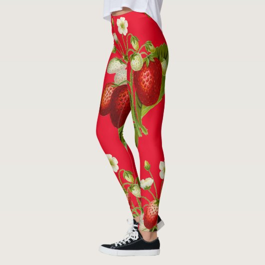 Aardbeien Botany Red Leggings (Links)